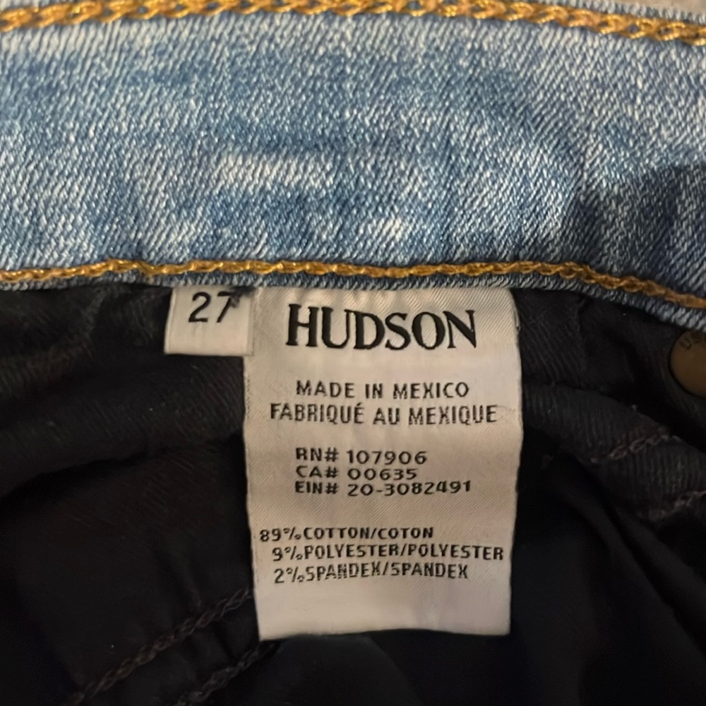 Hudson blue skinny jeans